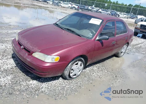 1998 Toyota Corolla Ve z USA, uszkodzony, nr VIN 1NXBR12E6WZ046183